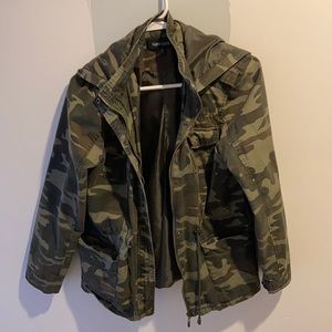 Woman’s large camo jacket